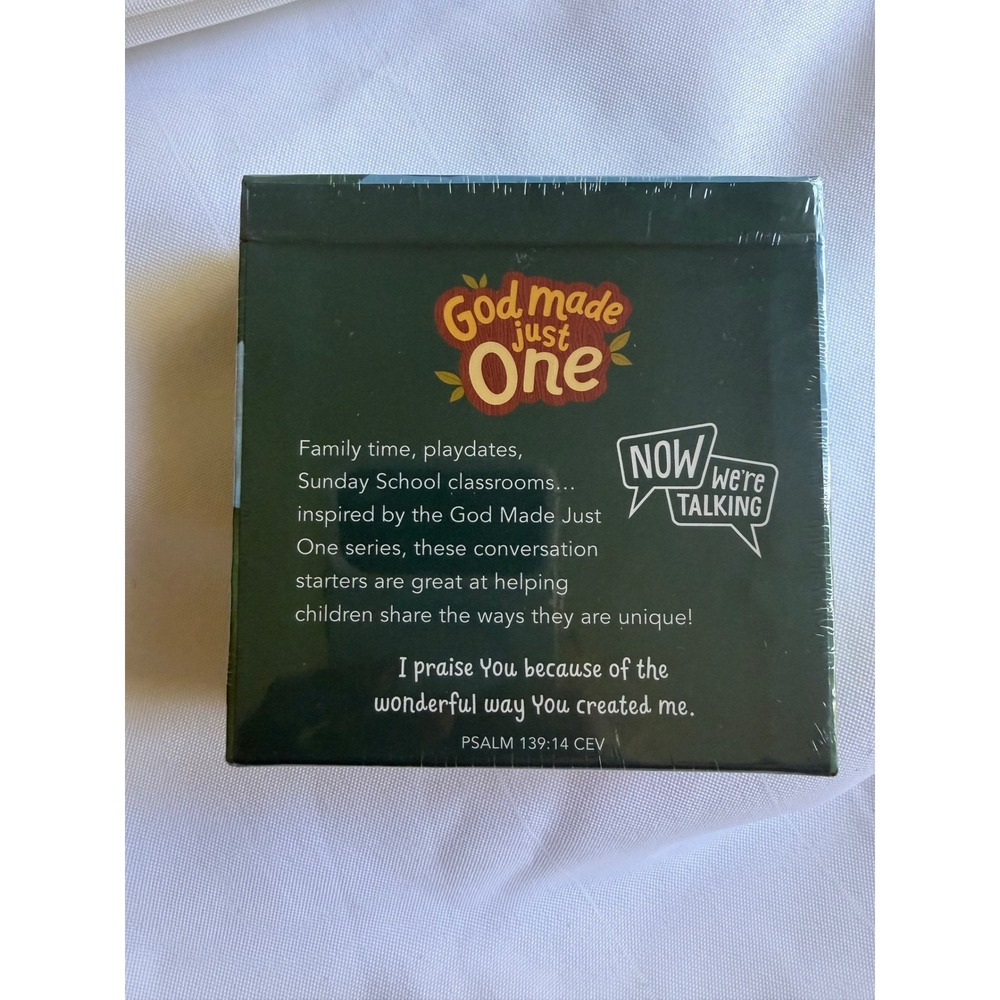 Mary & Martha God Made Just One Kid-versation Cards 50 Conversation Starters - Picture 2 of 3